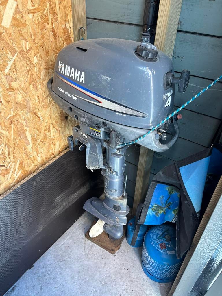 Yamaha F4AMH Buitenboordmotor 4 pk, Ophalen, Gebruikt, Minder dan 5 pk, Viertaktmotor