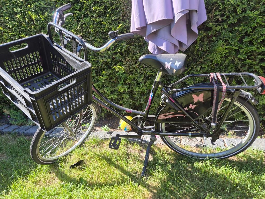 Oma fiets kind, Fietsen en Brommers, Fietsen | Bakfietsen, Ophalen, Gebruikt, 1 kind