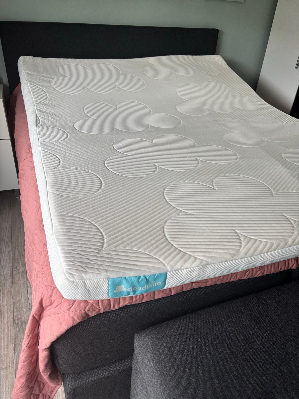Cloudpillo topper 160/200 - Zo goed als nieuw, Tweepersoons, Ophalen of Verzenden, Zo goed als nieuw, Matras