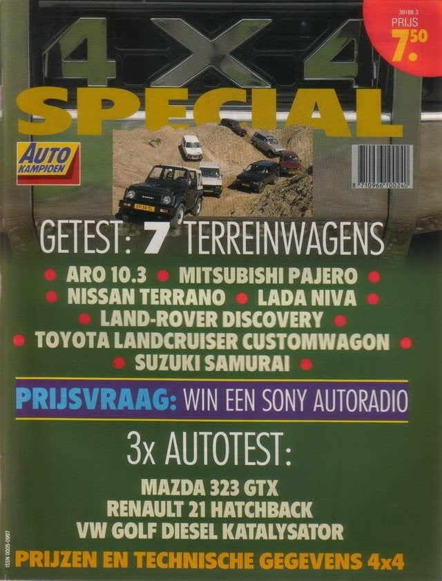 Autokampioen 11 1990: Toyota LandCruiser - Mitsubishi Pajero, Ophalen of Verzenden, Gelezen, Algemeen