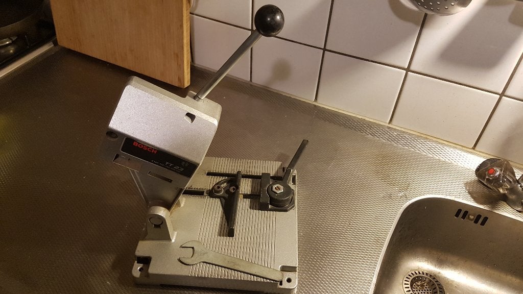 Bosch afkort standaard TT23., Doe-het-zelf en Verbouw, Ophalen of Verzenden, Zo goed als nieuw, Minder dan 700 watt, Overige typen