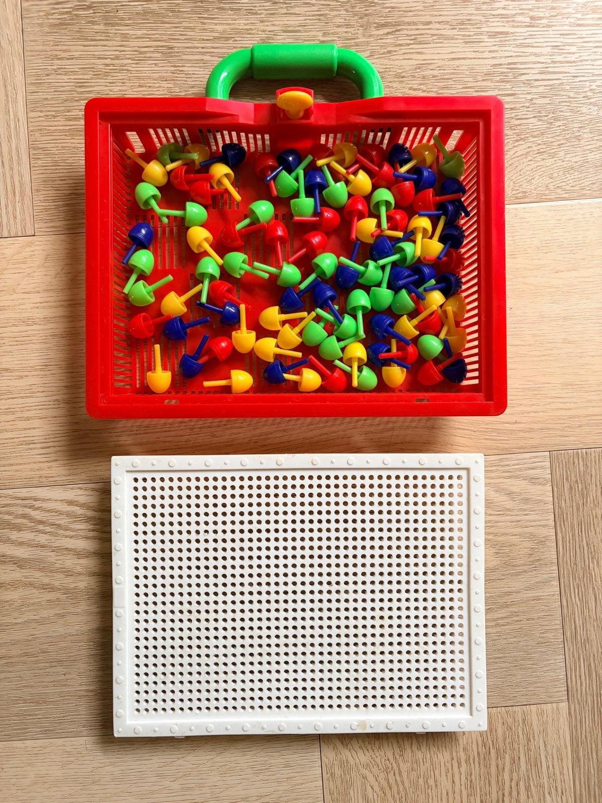 Steekmozaïek, Ophalen, Gebruikt