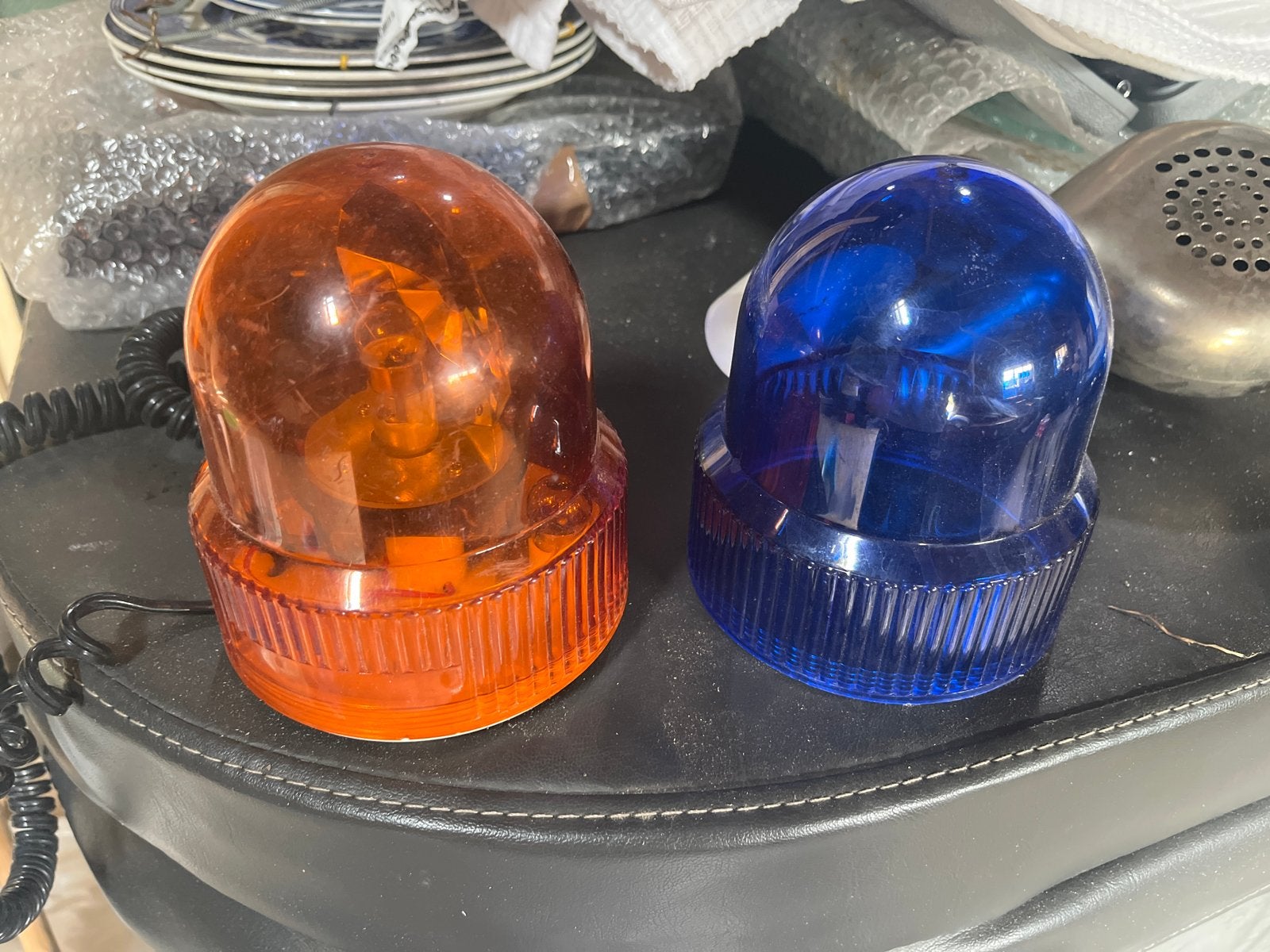Werkende zwaailampen: Oranje en Blauw (let op blauw is illeg, Ophalen of Verzenden