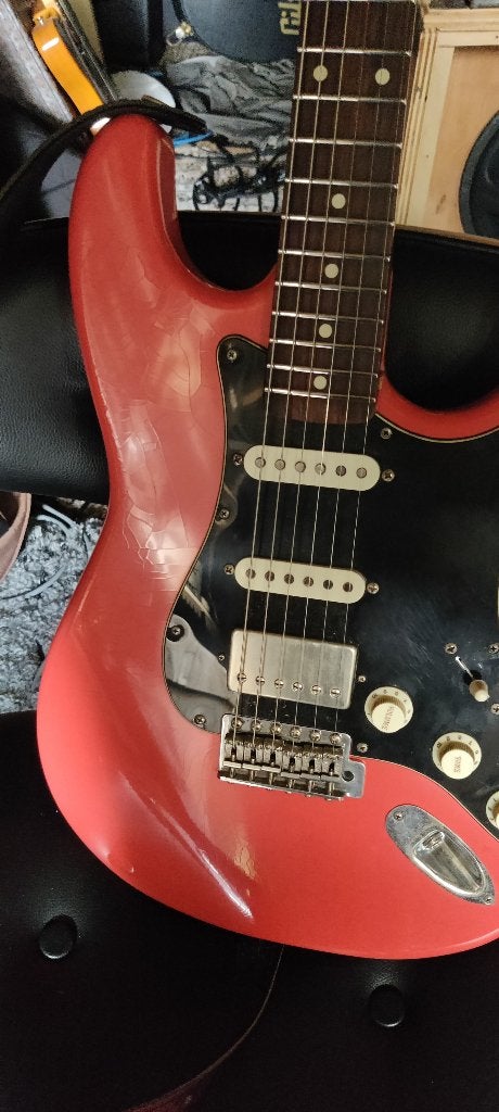 Haar trad S stratocaster gitaar 2025, Ophalen, Zo goed als nieuw, Solid body, Overige merken
