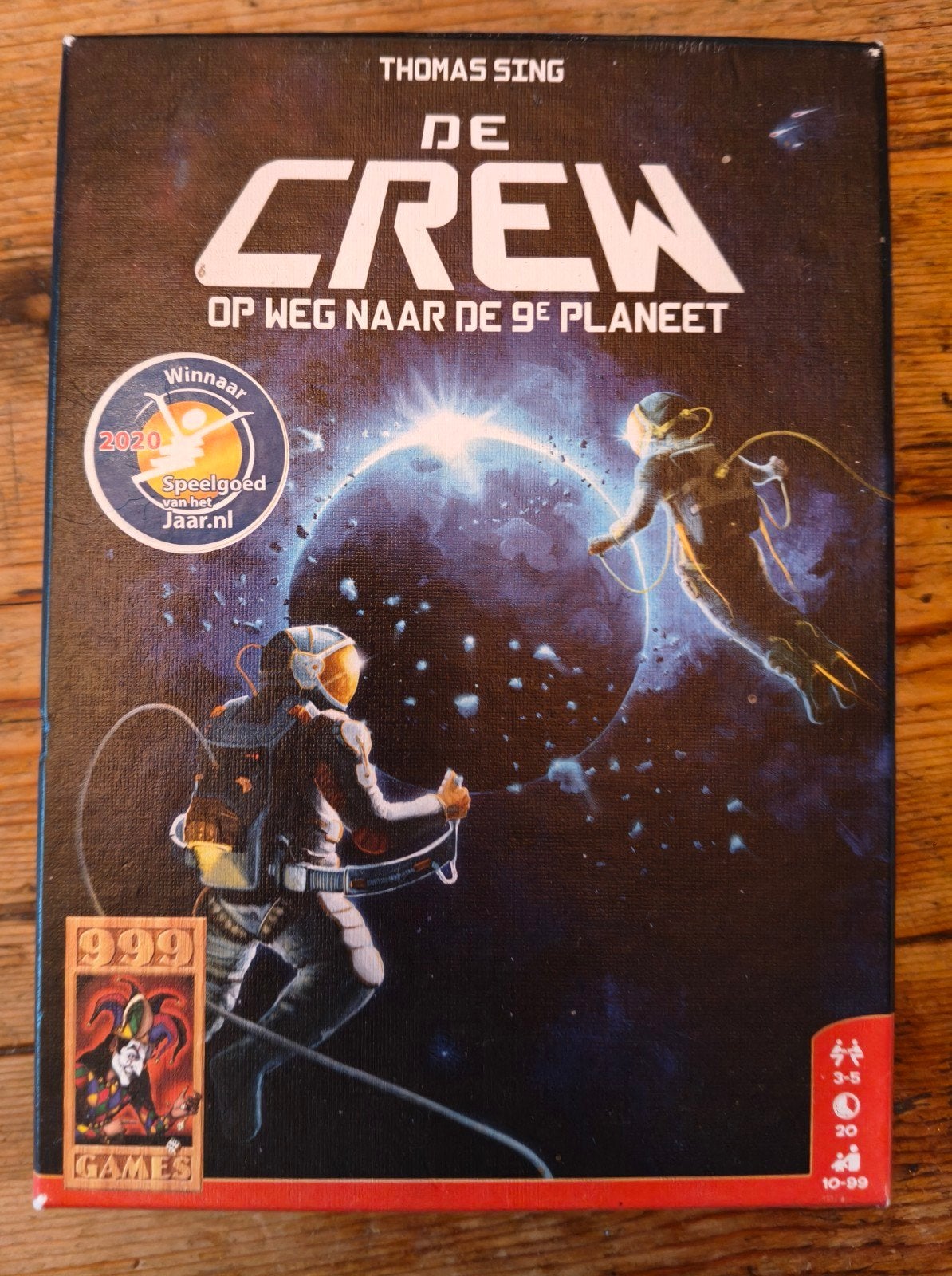 De Crew: Op Weg Naar De 9e Planeet, Hobby en Vrije tijd, Gezelschapsspellen | Bordspellen, Ophalen of Verzenden