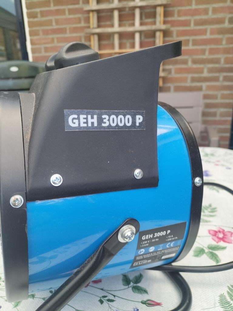 GEH 3000 P kachel, Ophalen