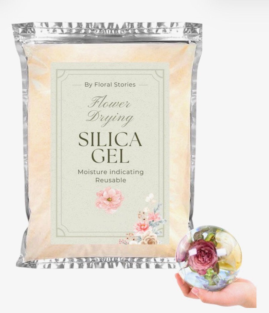 4 zakken van 1 kg Flower Drying Silica Gel - Bloemen Drogen, Ophalen of Verzenden, Nieuw