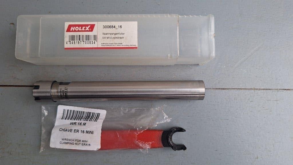 Holex 300684-16 mini spantanghouder ER16, Ophalen of Verzenden, Nieuw