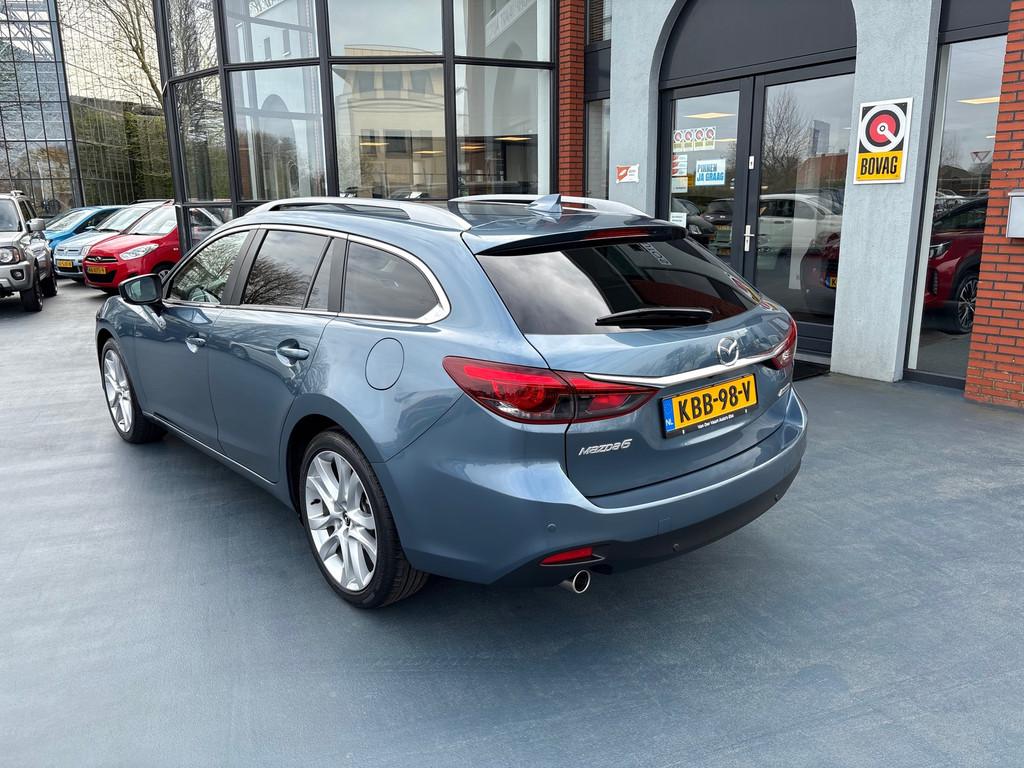 Mazda 6 Sportbreak 2.0 SkyActiv-G 165 TS+ NAVI LMV ACHTERUIT, Voorwielaandrijving, 1998 cc, Gebruikt, 4 cilinders