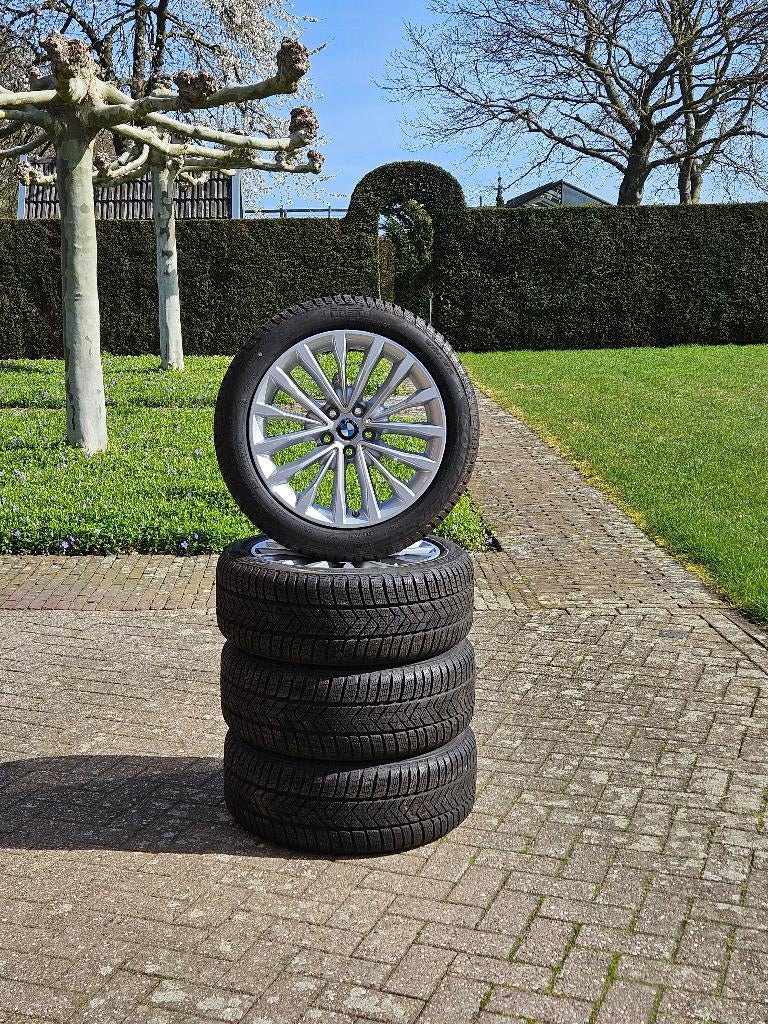 BMW 5 serie 18 inch originele winterwielen 6863418 5-serie, Ophalen of Verzenden, Gebruikt, BMW