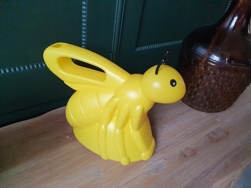 Gieter bijtje geel, *, Kunststof, *, Nieuw