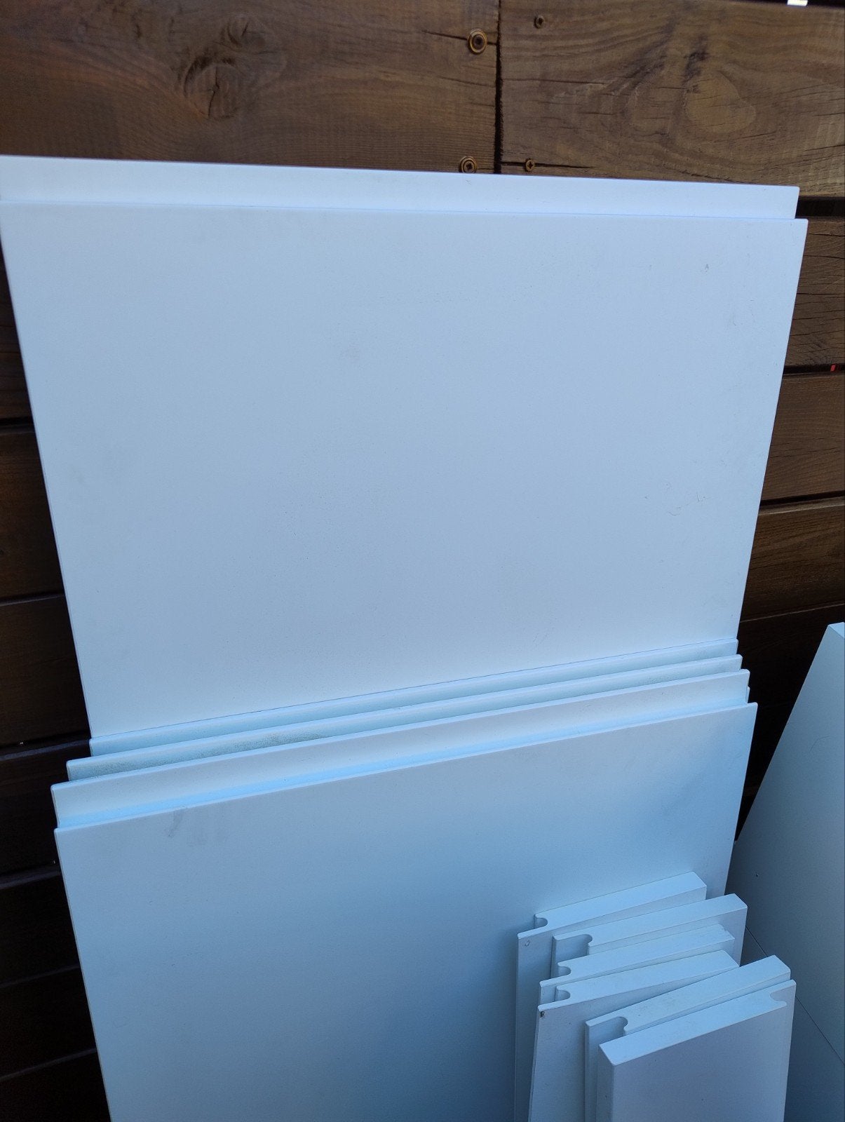 Voxtorp fronten mat wit voor koelkast/vriezer, Ophalen, IKEA, Kunststof, Wit