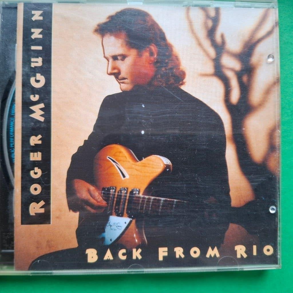 ROGER MCGUINN (OPRICHTER VAN THE BYRDS) - BACK TO RIO, Ophalen of Verzenden, Zo goed als nieuw, Poprock, Album
