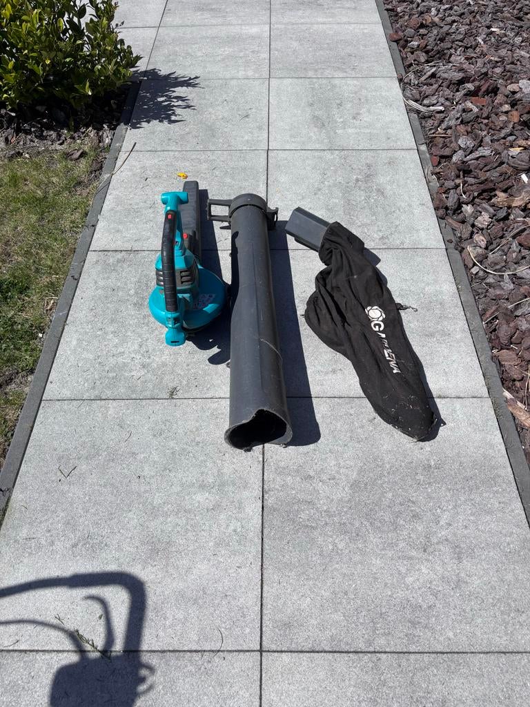 Gardena ErgoJet 3000 Bladblazer/Bladzuiger, Tuin en Terras, Gebruikt, Handgedragen, Ophalen of Verzenden, Met opvangzak