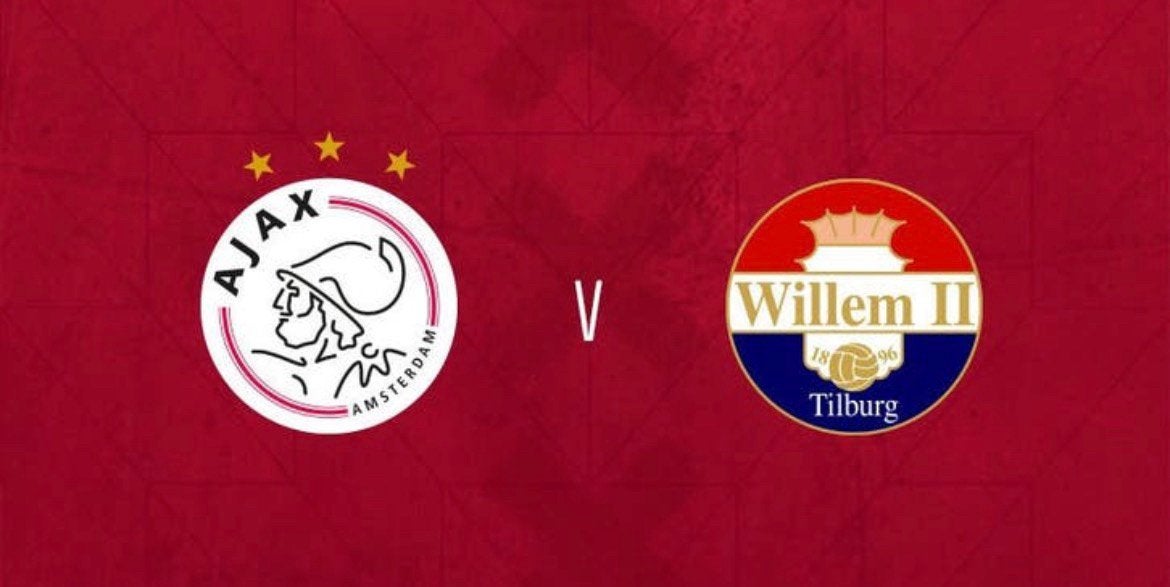 2 Tickets Ajax - Willem 2 Vak 117, Losse kaart, Twee personen, September