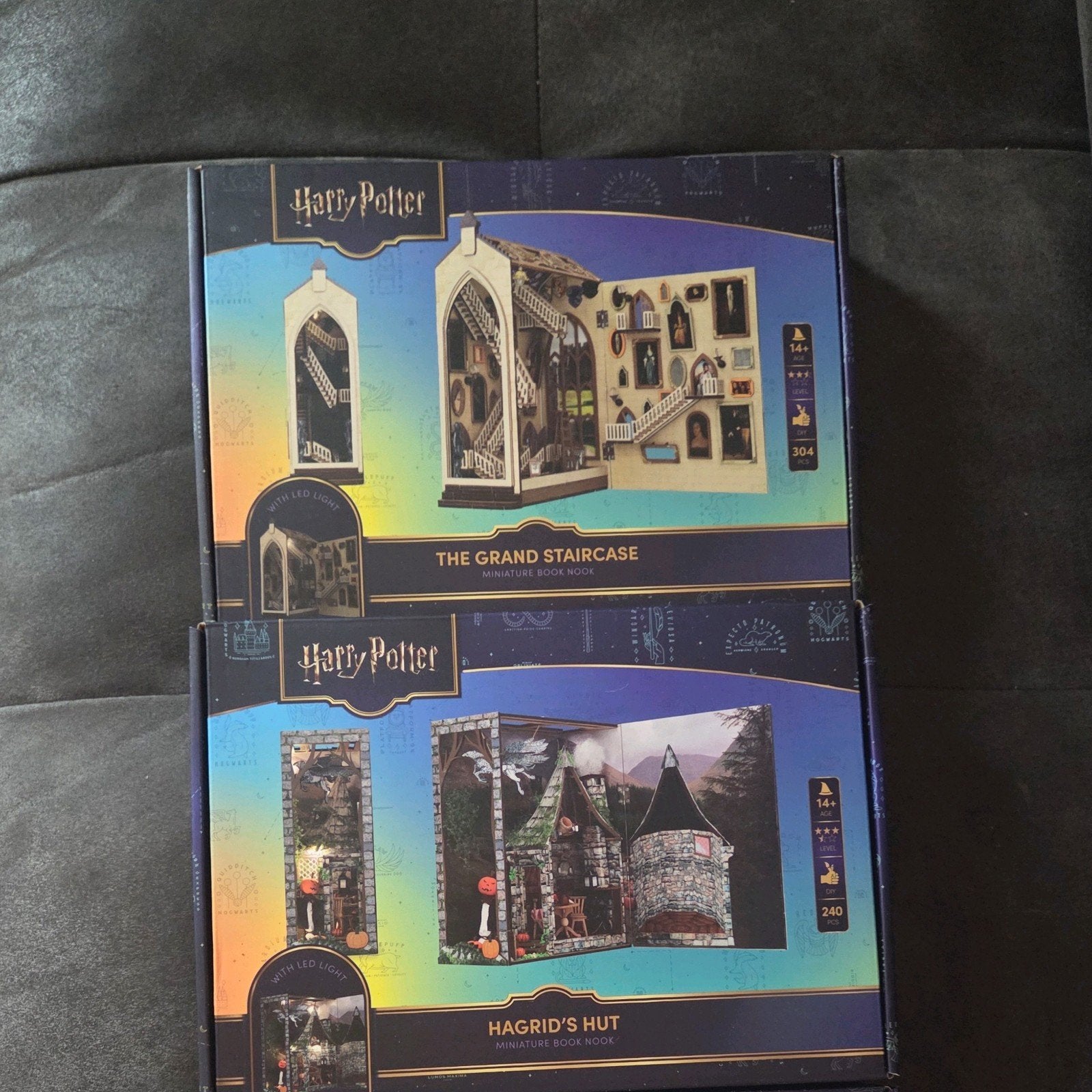 Harry Potter Book nooks/Boekenhoekjes, set van 2 NIEUW, Fantasie, Nieuw, Meerkleurig, Overige merken