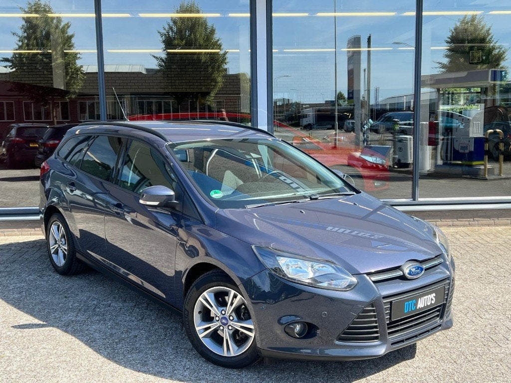 Ford Focus 1.0 EcoBoost Wagon | Titanium |, Zwart, USB, Handgeschakeld, 1216 kg