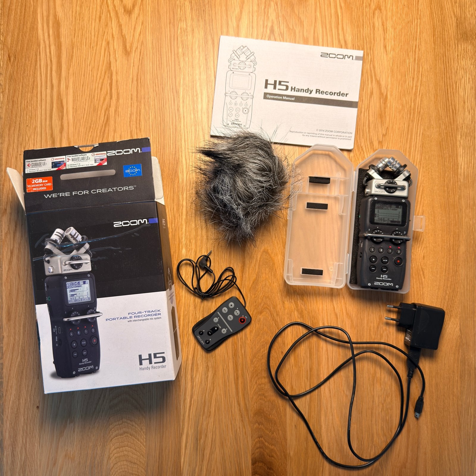 Zoom H5 Handy Recorder - Draagbare Audio Recorder, Ophalen of Verzenden, Gebruikt, Audio