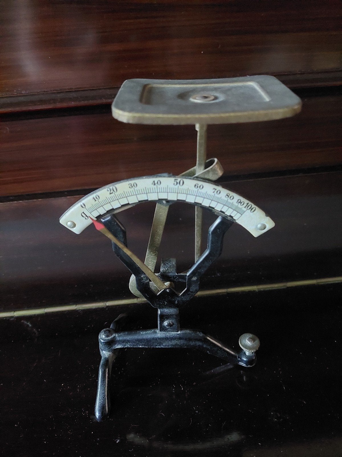 Antiek weegschaaltje - Decoratief verzamelobject, Ophalen of Verzenden