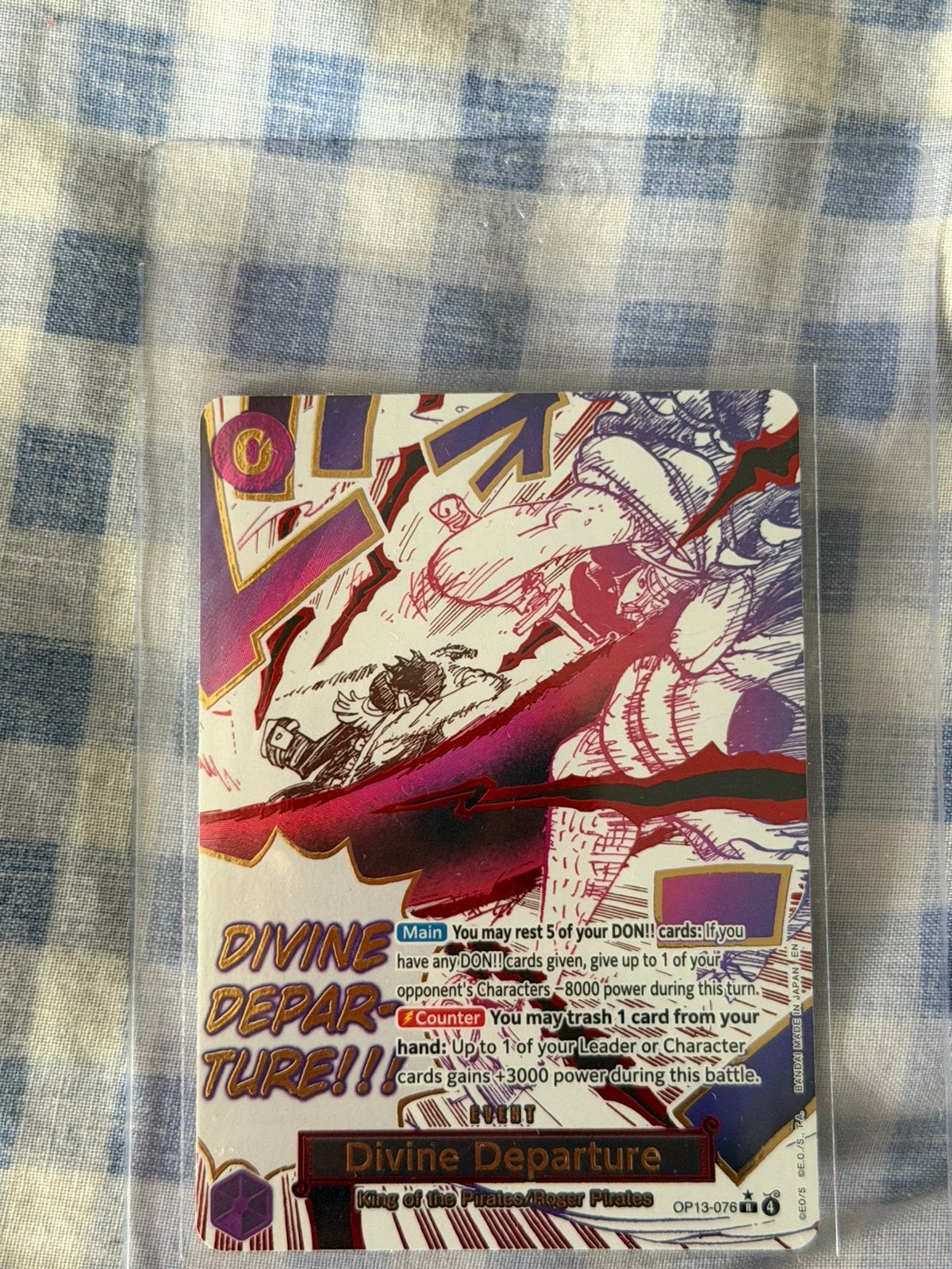 One piece Divine Departure Op13-076, Ophalen of Verzenden, Zo goed als nieuw