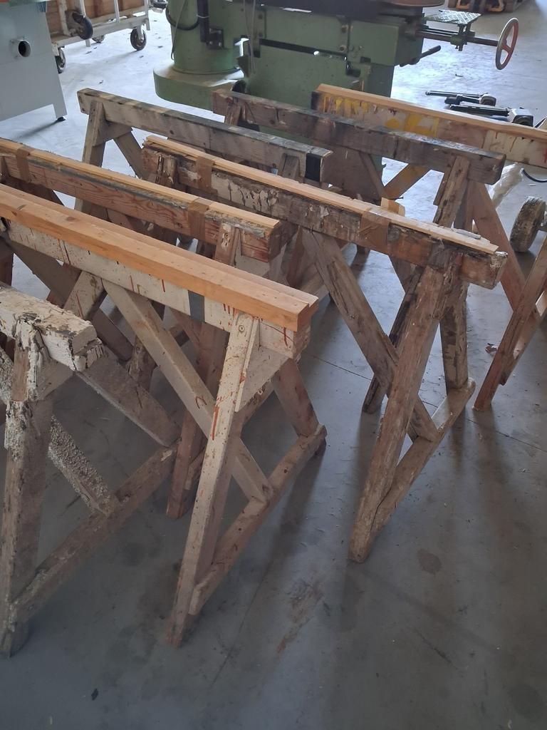 Houten schragen, Ophalen, Overige typen, Minder dan 2 meter