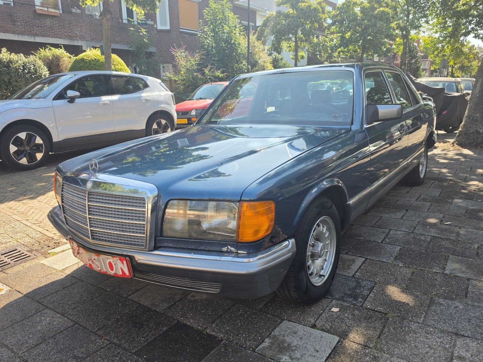 Mercedes-Benz 500SE - W126 - LPG - Wegenbelastingvrij, Automaat, Achterwielaandrijving, 4973 cc, Blauw