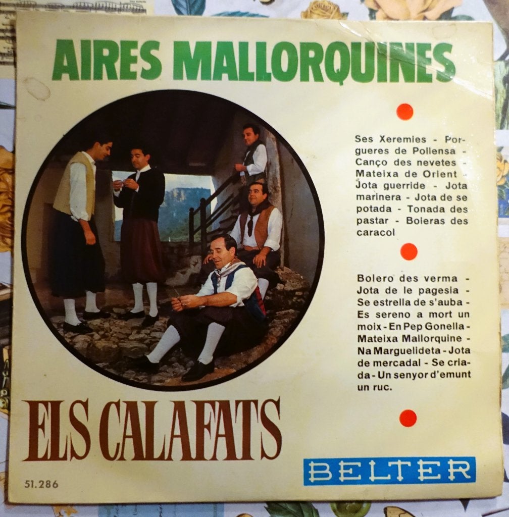 els calafats - aires mallorquines ( 7'' vinyl 1967 ), Wereldmuziek, 7 inch, Zo goed als nieuw, Overige typen