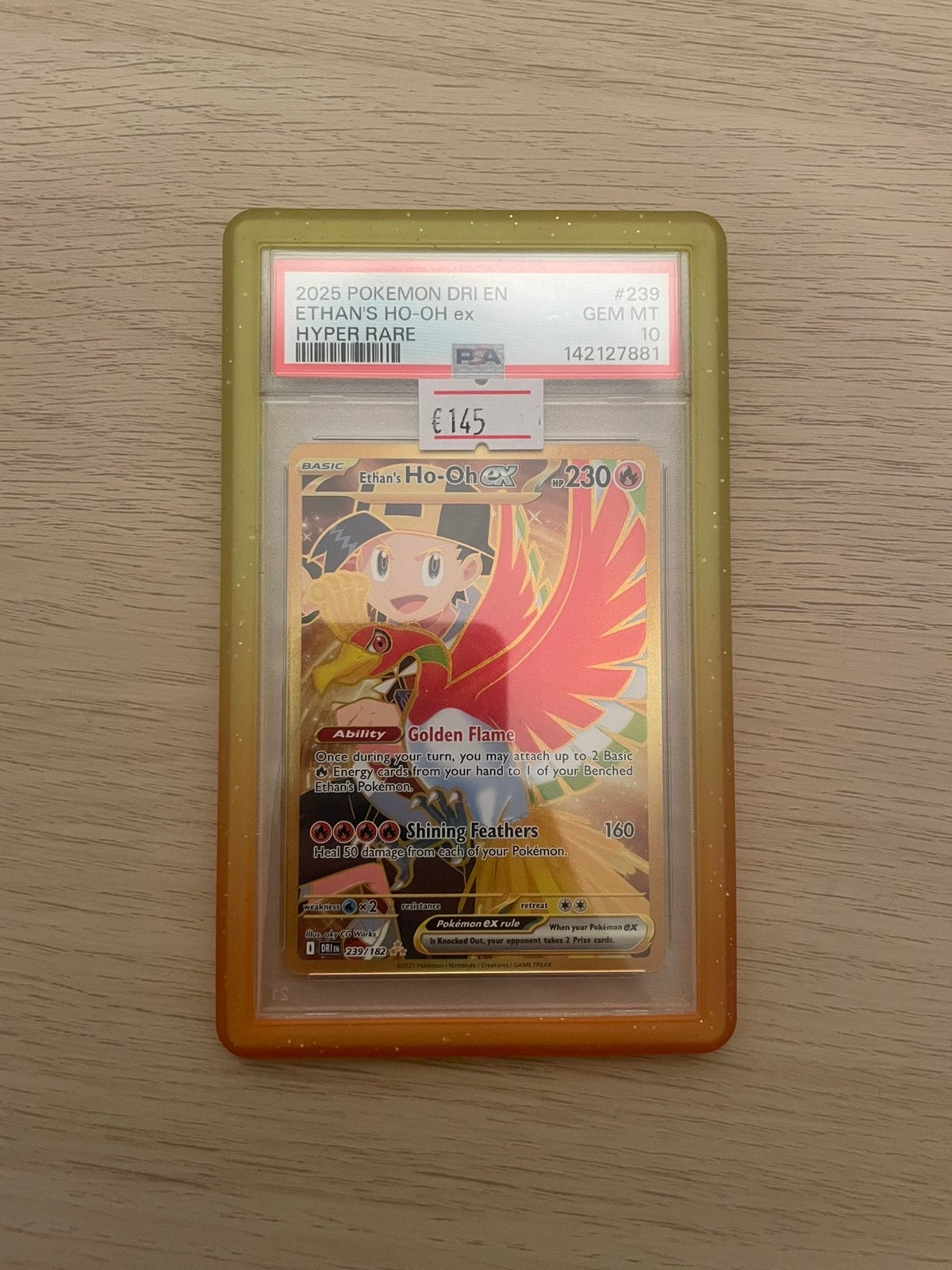 Ho-Oh #239 PSA 10, Ophalen of Verzenden, Zo goed als nieuw