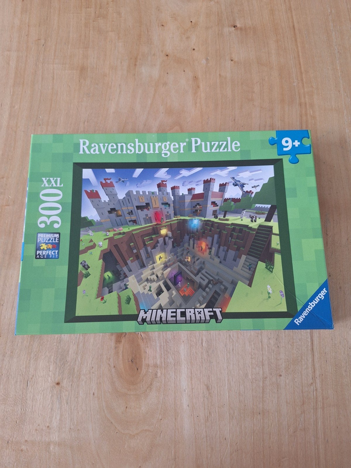 Ravensburger Minecraft Puzzel XXL 300 stukjes, Ophalen, Minder dan 500 stukjes, Nieuw