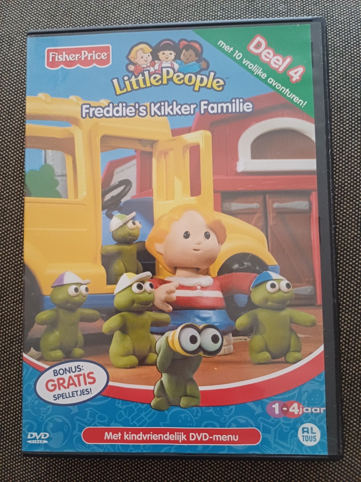 Fisher-Price Little People: Freddie's Kikker Familie DVD, Gebruikt, Nederlands, Alle leeftijden, Tv-serie