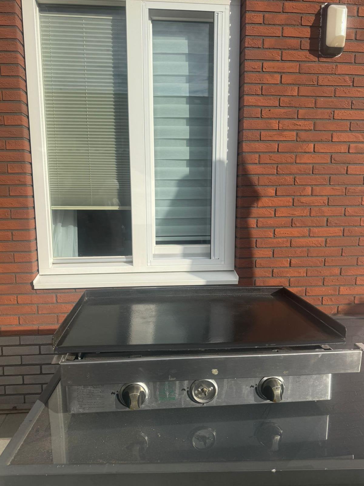 Grillplaat of bakplaat, Ophalen of Verzenden, Gebruikt