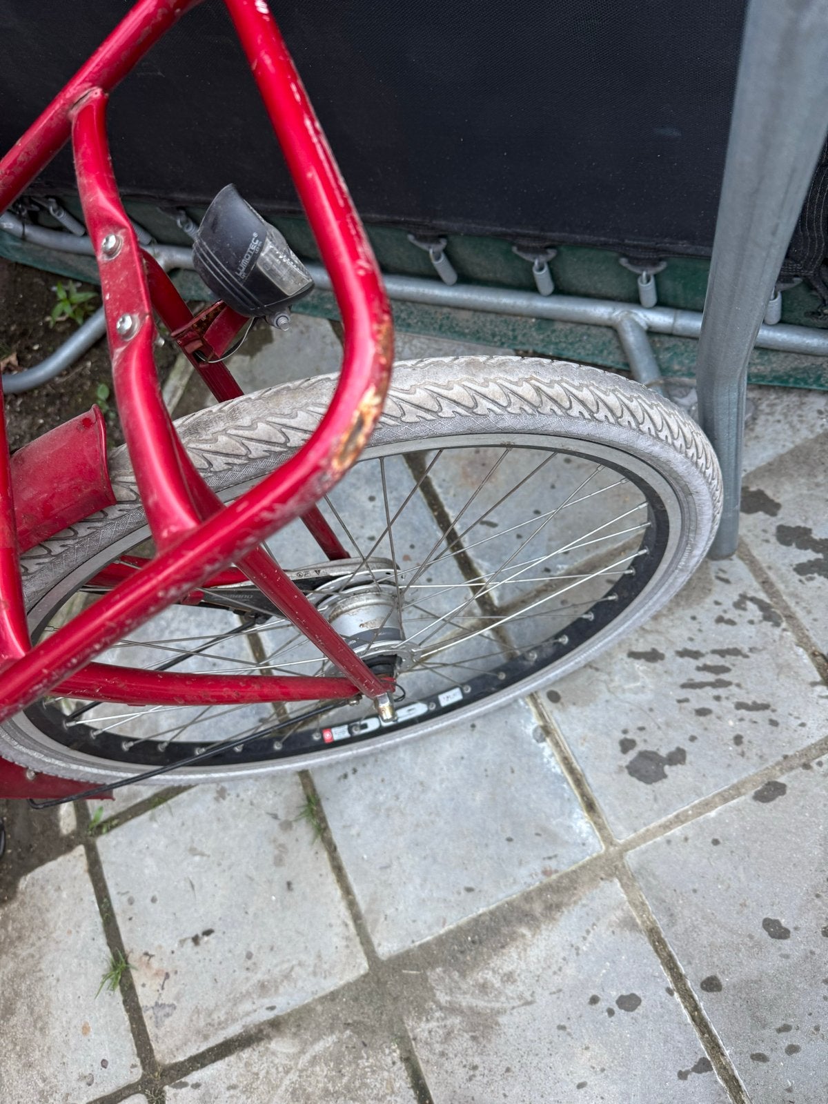 Batavus fiets met mand en bagagedrager - opknapper, Fietsen en Brommers, Fietsen | Dames | Damesfietsen, Ophalen, Gebruikt, Velgrem