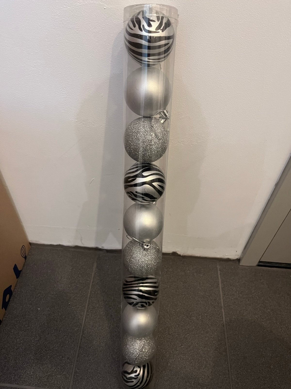 Kerstballen zilver - NIEUW!, Ophalen of Verzenden, Nieuw