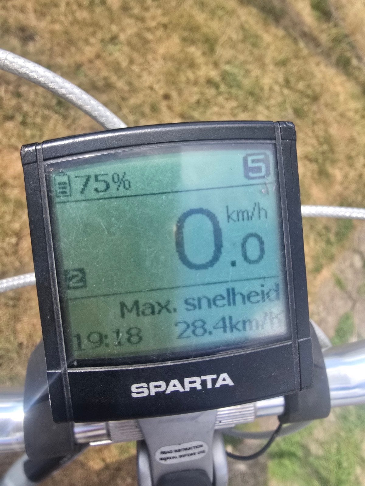 Sparta elektrische fiets met display en fietstassen, Sparta, Gebruikt, Ophalen of Verzenden, 51 tot 55 cm