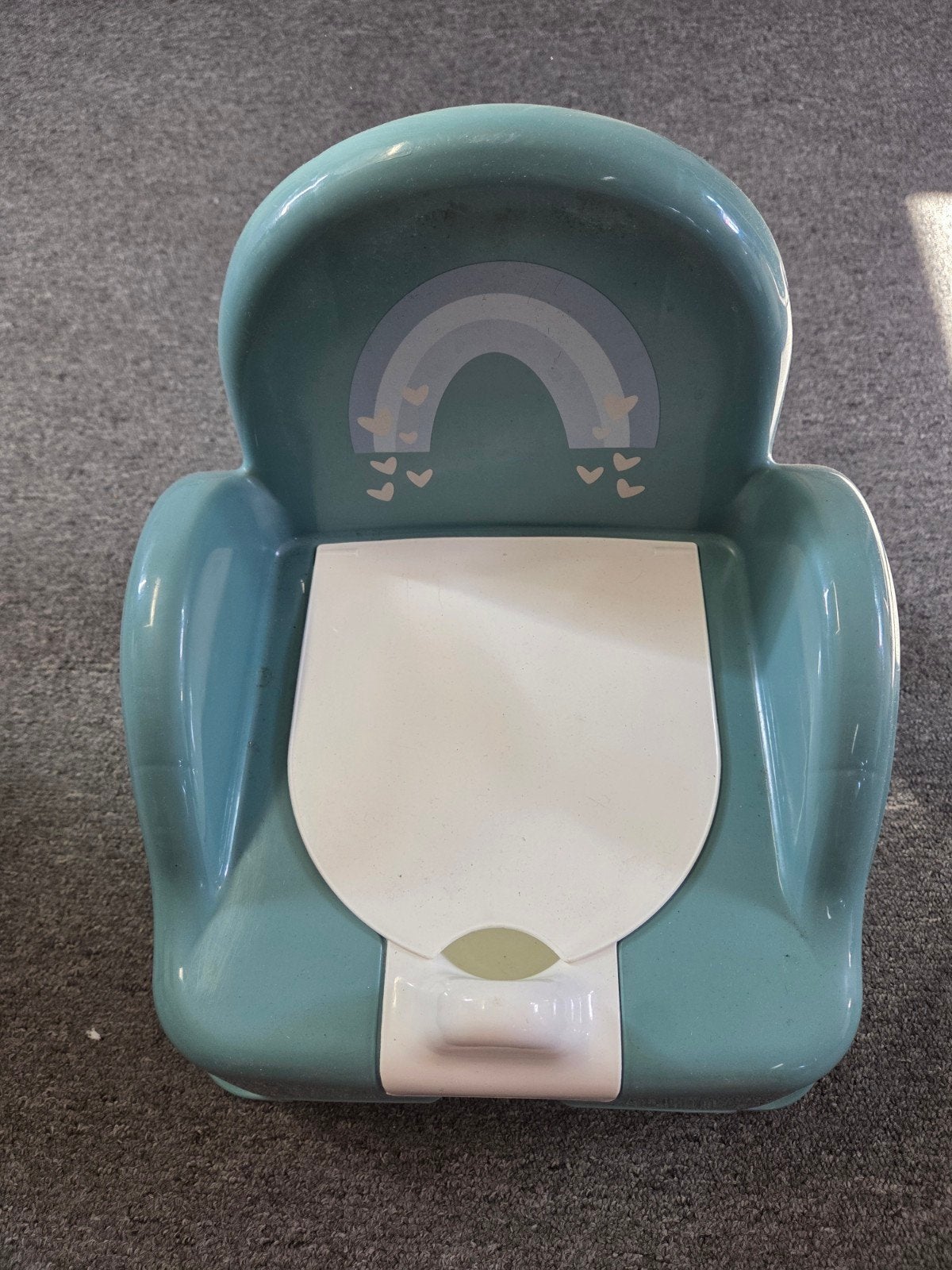 Baby potje met regenboog design en LIEDJE bij plassen, Ophalen, Gebruikt