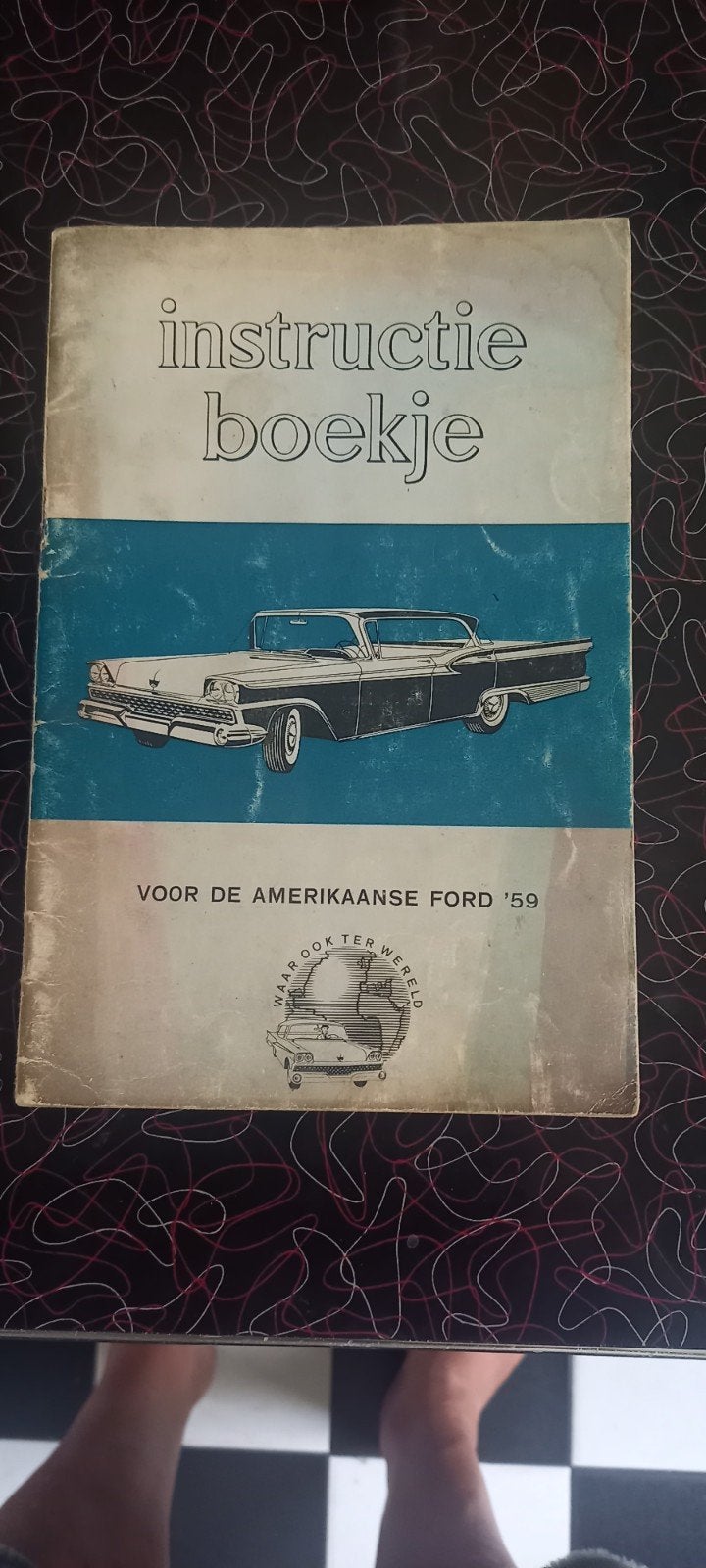 Ford Fairlane 1959 Instructieboekje Origineel Nederlands, Ophalen of Verzenden