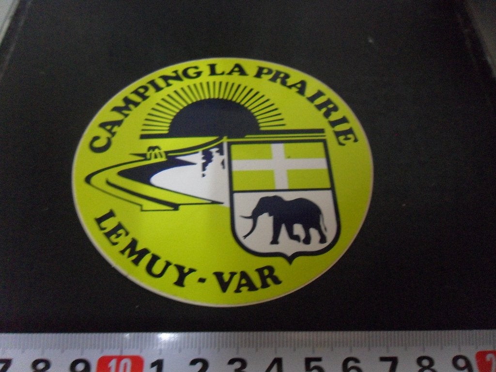 sticker Frankrijk Camping La Prairie Lemuy - Var, Ophalen, Zo goed als nieuw