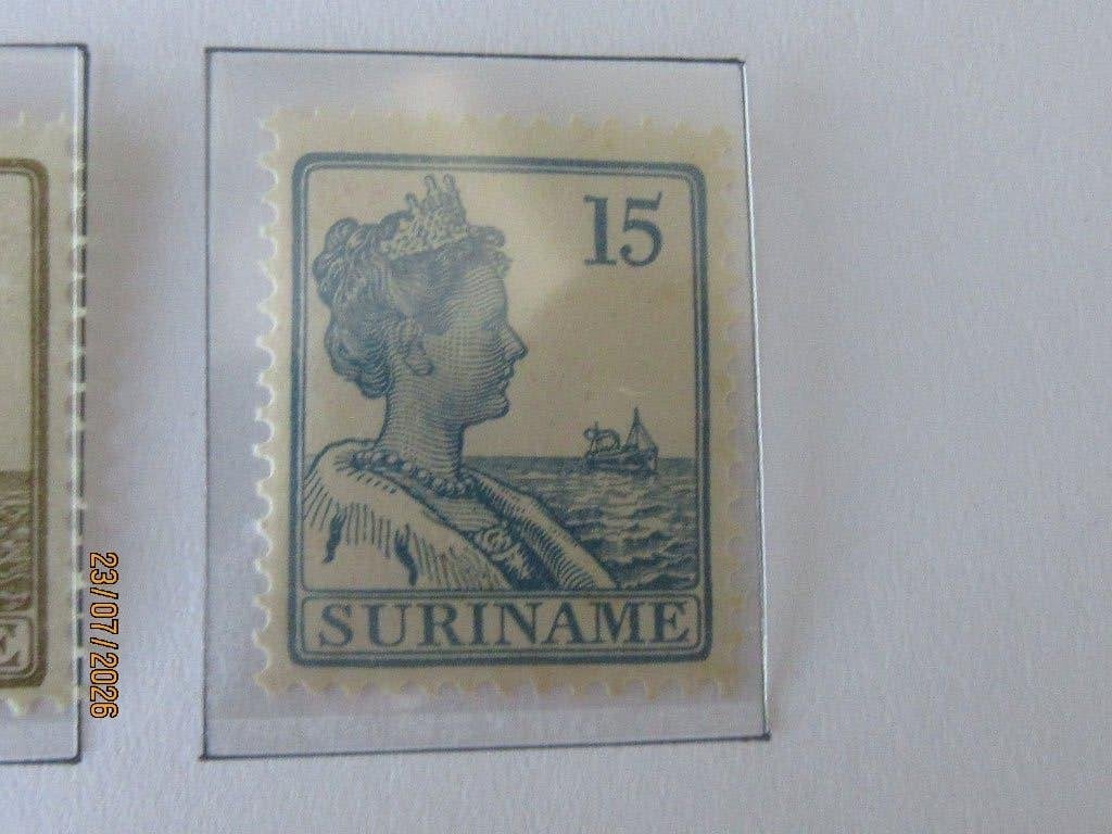 Nico Suriname 91 Postfris zonder plakker 1915, Ophalen of Verzenden, Postfris