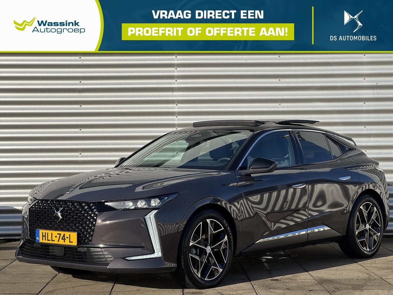 DS DS 4 1.2 Hybrid 136pk e-DCS6 Pallas I Schuif-kantel dak I, Auto's, DS, Automaat, 136 pk, Gebruikt, 1199 cc
