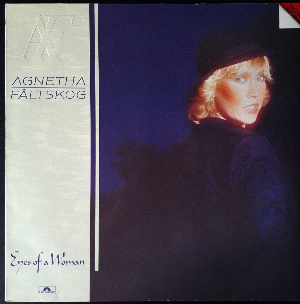Agnetha Fältskog: Eyes of a woman  Lp vinyl, Ophalen of Verzenden, Gebruikt, 12 inch