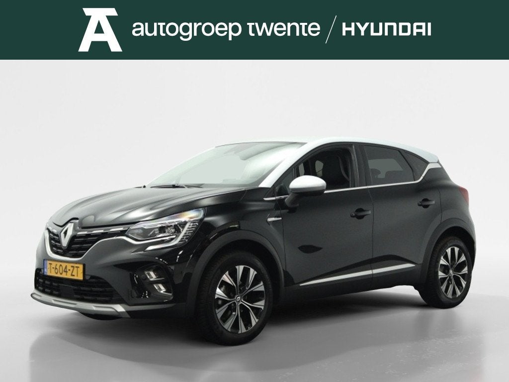 Renault Captur 1.0 TCe 90 techno | Camera | Navigatie | Crui, Auto's, Voorwielaandrijving, Stof, Gebruikt, Zwart