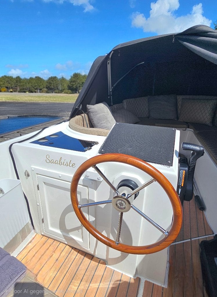 Mooie sloep  - met ligplaats Warmond, Watersport en Boten, Ophalen, Rondzit, Zo goed als nieuw, Buitenboordmotor