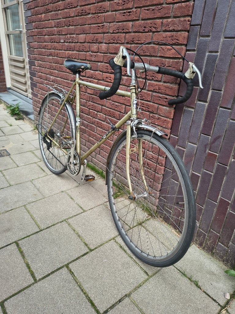 Vintage racefiets met 7 versnellingen, Gebruikt, Staal, 57 tot 61 cm, Ophalen