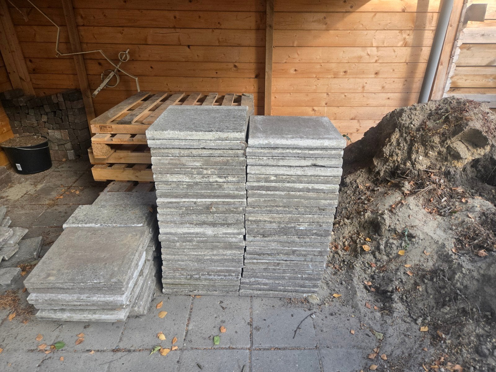 Gratis tegels, Ophalen, Gebruikt, Overige materialen