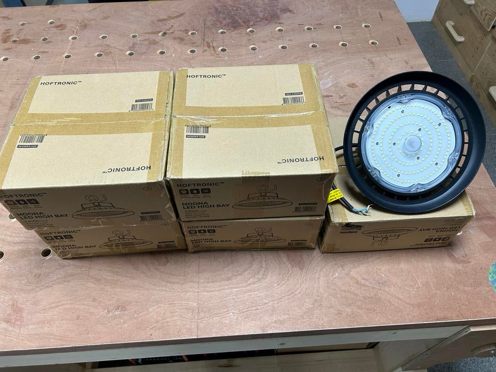 Hoftronic Moona LED High Bay 100W 14000 Lumen (Nieuw), Ophalen, Nieuw