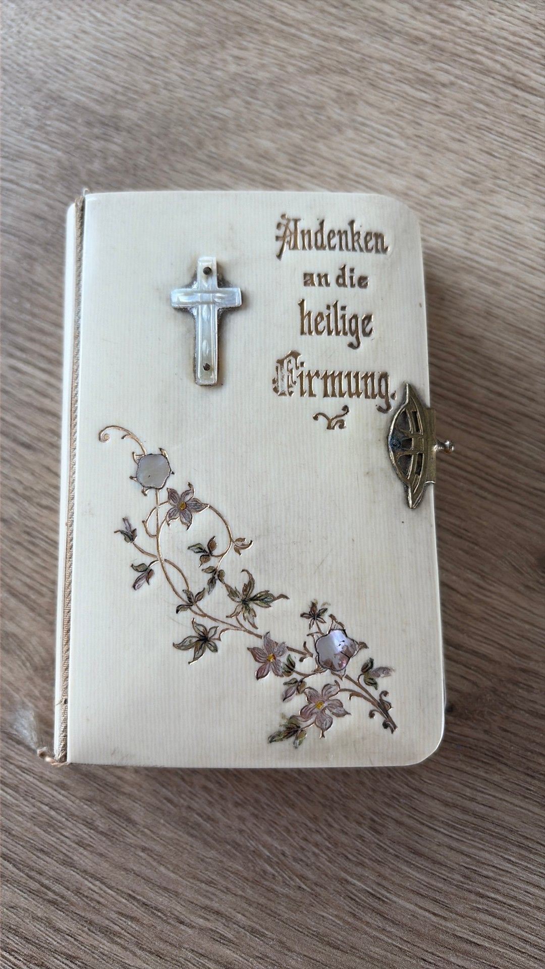 Antiek Gebedsboekje - Heilig Vormsel Aandenken, Antiek en Kunst, Antiek | Religie, Ophalen of Verzenden