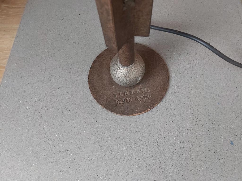 1 terzani staande lamp, Huis en Inrichting, Lampen | Vloerlampen, Ophalen, Zo goed als nieuw, Glas, 150 tot 200 cm
