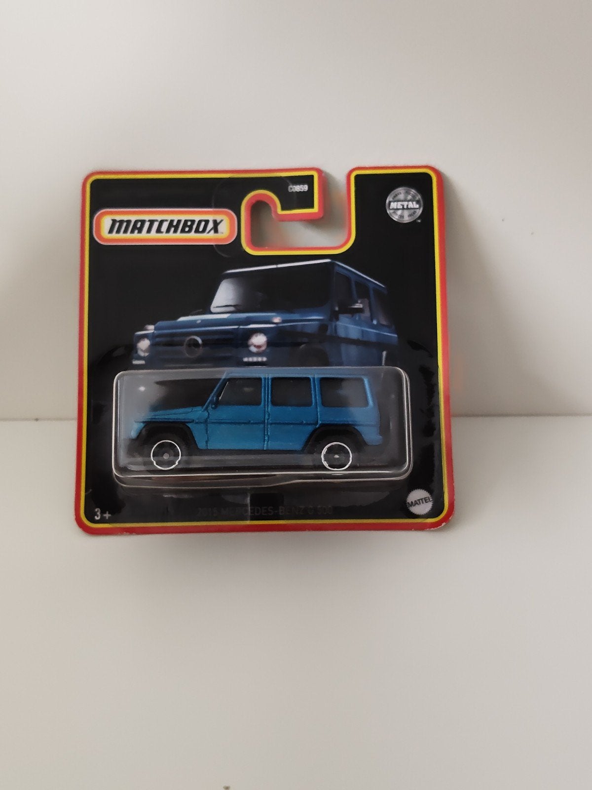 Matchbox Mercedes-Benz G-Klasse G-Wagen Blauw Diecast Model, Overige merken, 1:50 of kleiner, Auto, Verzenden