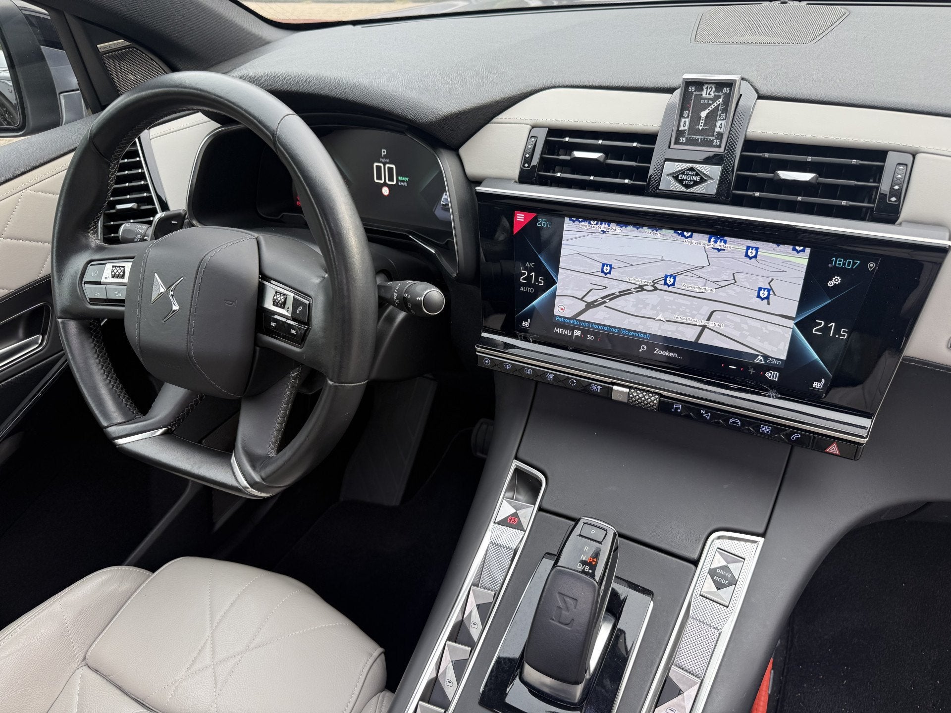 DS 7 Crossback E-Tense 4x4 Rivoli Aut., SOH 95% | Pano | Tre, Auto's, 1800 kg, Gebruikt, Euro 6, 4 cilinders
