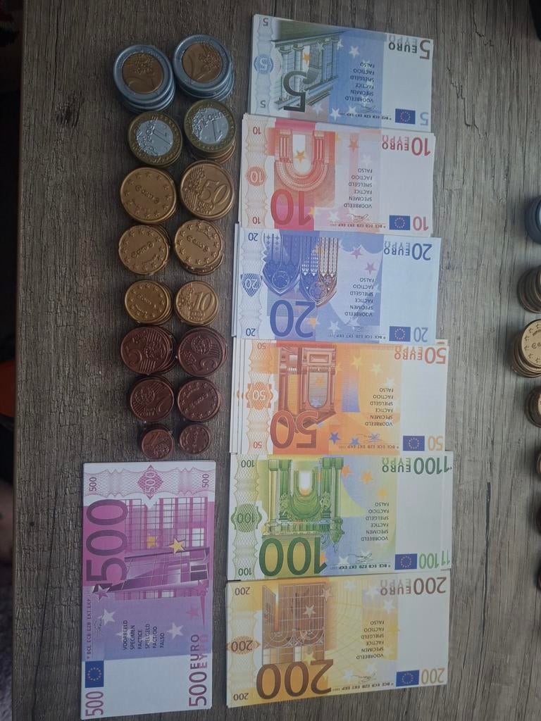 Nep geld zonder doos, Kinderen en Baby's, Speelgoed | Educatief en Creatief, Ophalen of Verzenden, Zo goed als nieuw